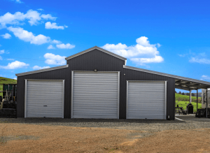 design and build a new steel shed lifestyle building with kiwispan
