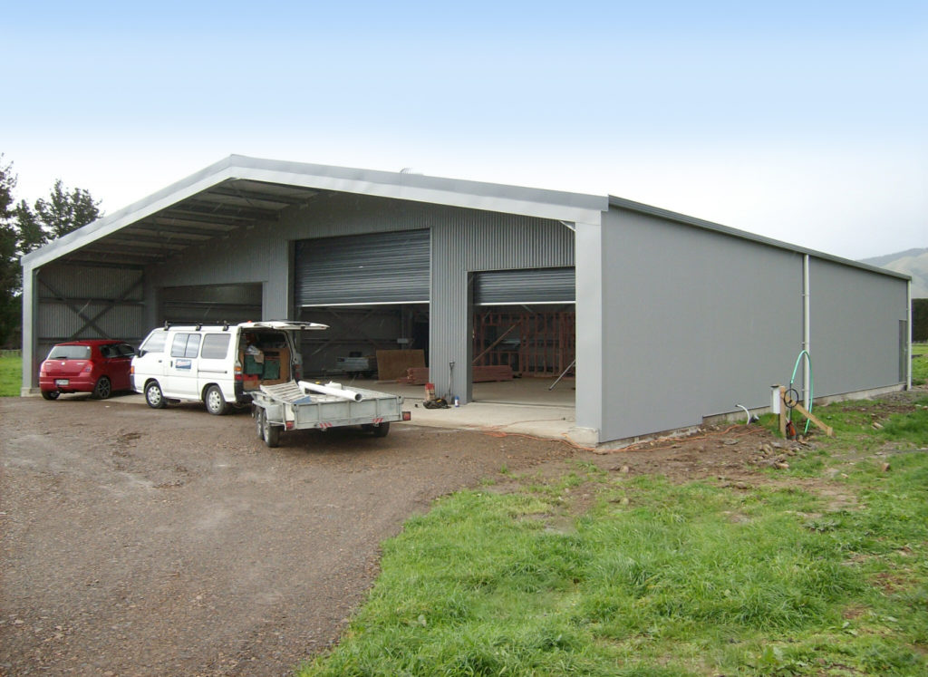 industrial workshop and storage shed by kiwispan wairarapa