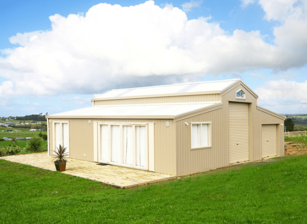 steel american barn shed designed and built by kiwispan