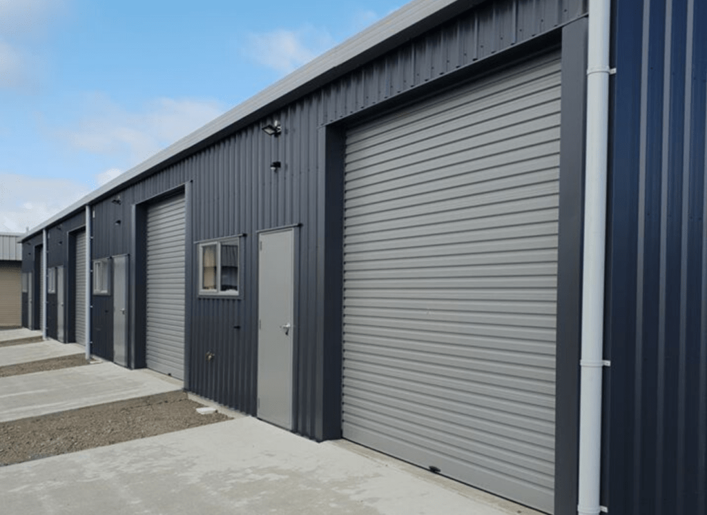 kiwispan industrial steel shed building