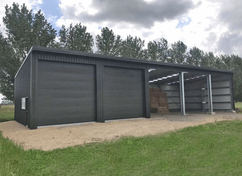 kiwispan waikato custom built farm storage shed