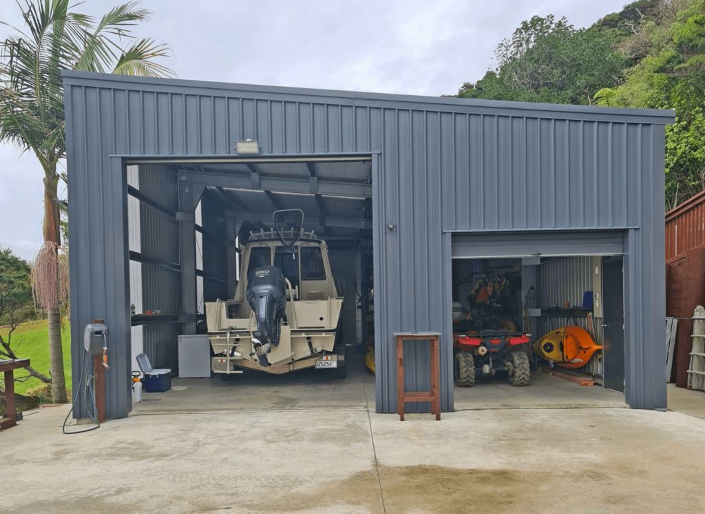 kiwispan waikato custom built storage shed
