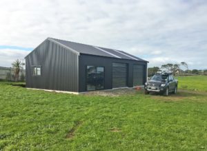 design and build a new steel shed with kiwispan