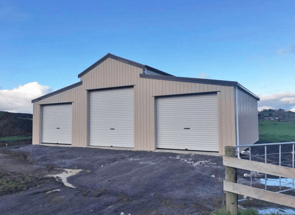 large american barn steel shed by kiwispan waikato