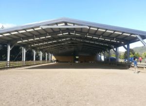 large farm shelter canopy for dairy farm by kiwispan
