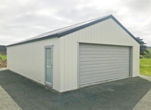residential car storage garage shed by kiwispan builders