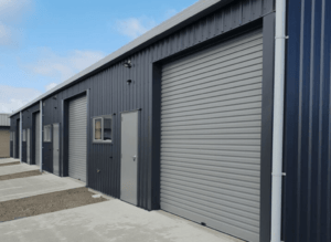 kiwispan built steel commercial storage units