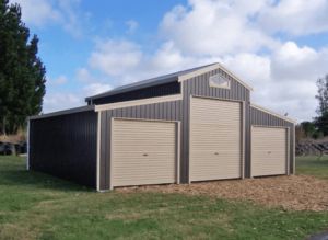 three bay american barn shed by kiwispan