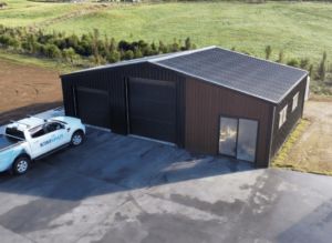 large storage and office shed barn building by kiwispan