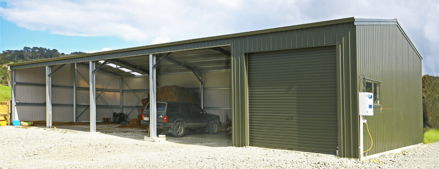 the benefits of a steel hay shed built by kiwispan