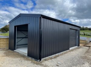 steel storage shed by kiwispan