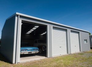 kiwispan classic car storage shed