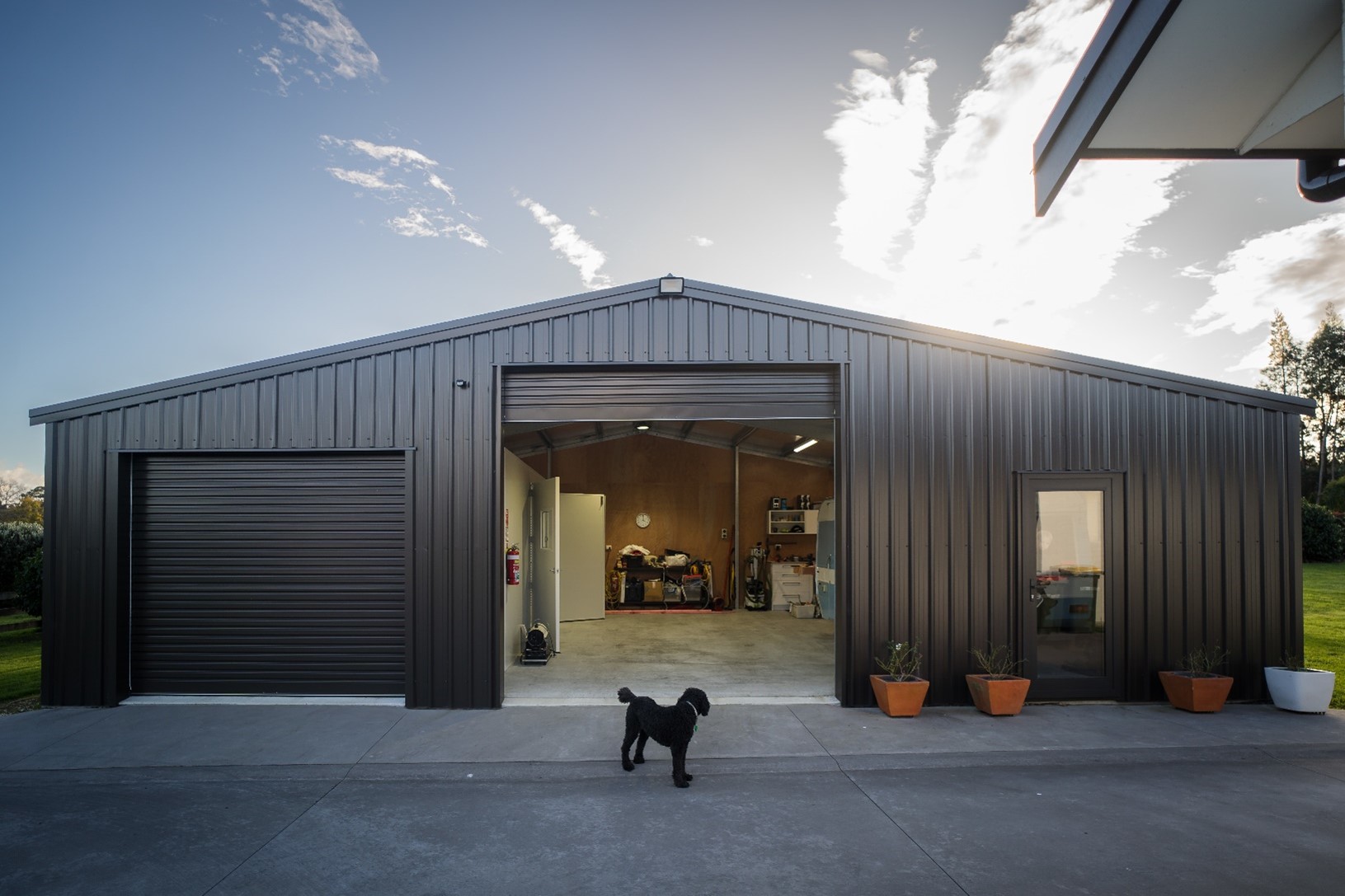 Design Your Own Shed - Sample KiwiSpan custom shed design