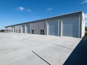 KiwiSpan Northland made commercial steel shed