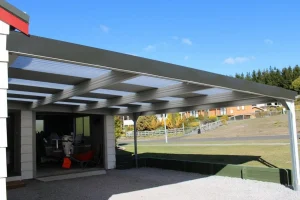 steel carport shed for car by kiwispan