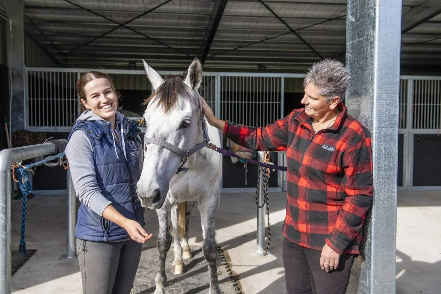 Horse Steel Shelter KiwiSpan Steel Horse and Farm Shelter
