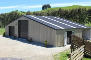design and build new steel horse stable with kiwispan