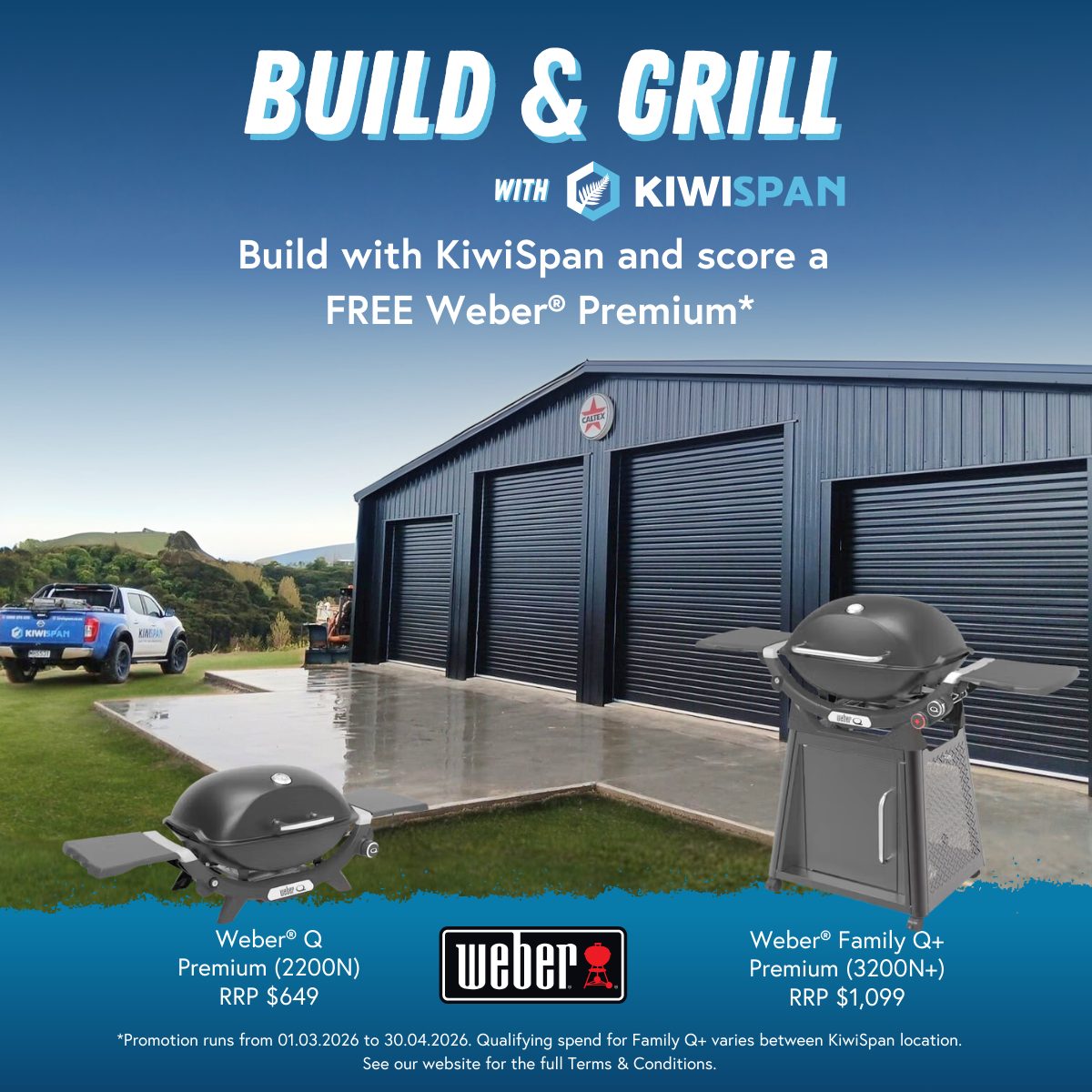 Weber KiwiSpan Promotion